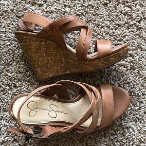Jessica Simpson wedges